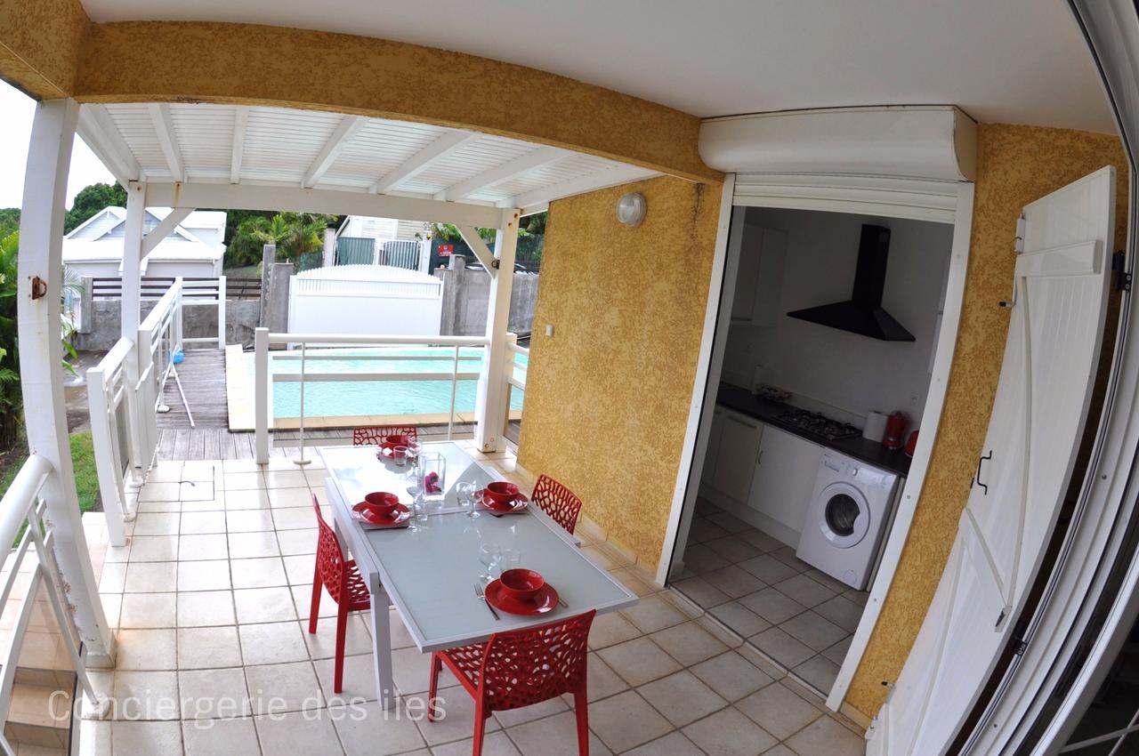 Petit Havre De Paix Bis - Piscine Et Plage A Pied Le Gosier  Ngoại thất bức ảnh